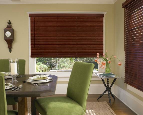 Country Woods Genuine Wood Venetian Blinds with Literise