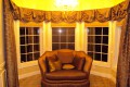 Kingston Swags, Stationary Panels, Upholstered Chair