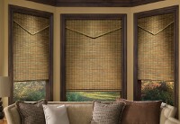 Provenance natural shades in a living room
